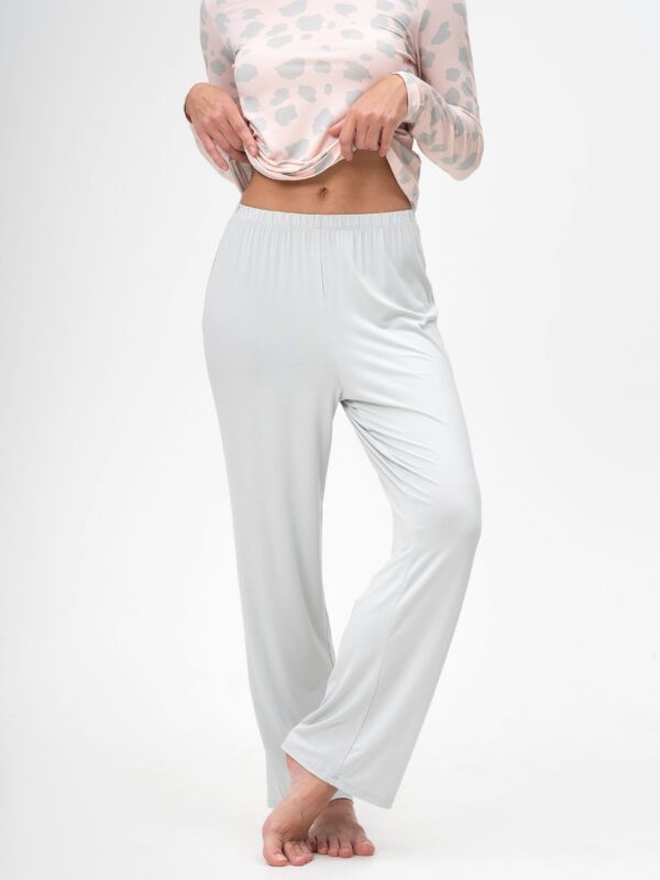 Ellusion  2 pieces long sleeves bamboo pajama set-Lumiere Collection